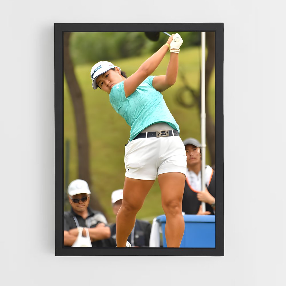 Poster Swinging to the Stars – affiche Golf (vue 2)